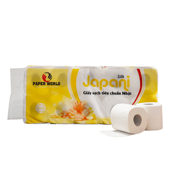 Giấy vệ sinh cuộn nhỏ japani silk 10 - JPS10- Horeca Việt Nam
