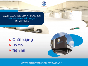 Cung cấp giấy vệ sinh chất lượng tại Việt Nam 