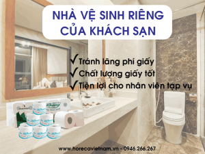 Đặc điểm của nhà vệ sinh riêng trong các phòng 