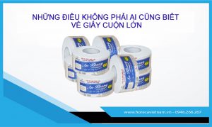 giấy vệ sinh cuộn lớn giá bao nhiêu