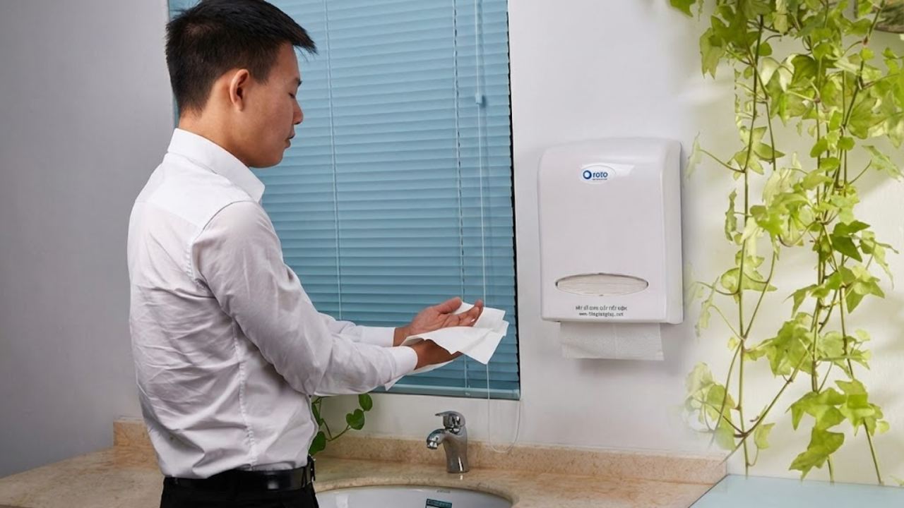 Hộp đựng giấy lau tay Roto