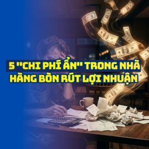 Chi phí ẩn trong nhà hàng bòn rút lợi nhuận và cách khắc phục