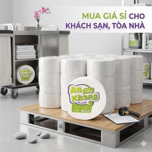 Giấy vệ sinh cuộn lớn