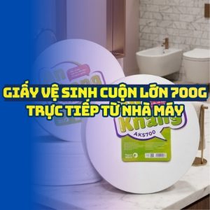 Horeca Việt Nam cung cấp giấy vệ sinh cuộn lớn 700g giá tốt nhất