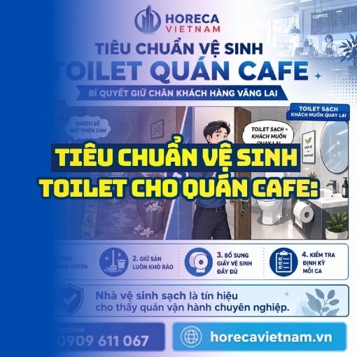 Tiêu chuẩn vệ sinh quán cafe cao cấp tại Horeca Việt Nam
