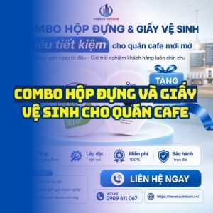 Trọn bộ combo vật tư quán cafe uy tín cao cấp nhất tại Horeca Việt Nam